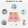 thumbnail image 6 of Colorful Hibiscus Flowers Boys' Swim Trunks Board Shorts Beach Pants Bathing Bottoms 3T, 6 of 8