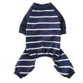thumbnail image 2 of Vorkoi Striped Pet Pajamas for Dogs Costume Dog Jumpsuit Puppy Clothes Dog Coat for Pomeranian Dogs Clothing Pet Shirt, 2 of 2