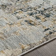 thumbnail image 6 of Hauteloom Midfield Living Room, Bedroom Area Rug - Contemporary - PaleBlue, DarkBlue, Tan - 18" x 18" Sample, 6 of 12
