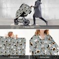 thumbnail image 6 of Car Seat Cover Baby - Funny Beagle Active Dog Breathable Infant Car Seat Cover for Baby Carseat, Lightweight Comfort Baby Essentials Must Haves Newborn Stuff for Girl Boy, 6 of 7