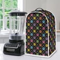 thumbnail image 5 of HELLHERO Colorful Footprints Reusable Dust Cover for Home Kitchen Indoor Hand Strap, 5 of 6