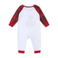 thumbnail image 6 of Binpure Parent-Child Christmas Pajamas, Cartoon Tops with Plaid Pants/Jumpsuit, 6 of 9
