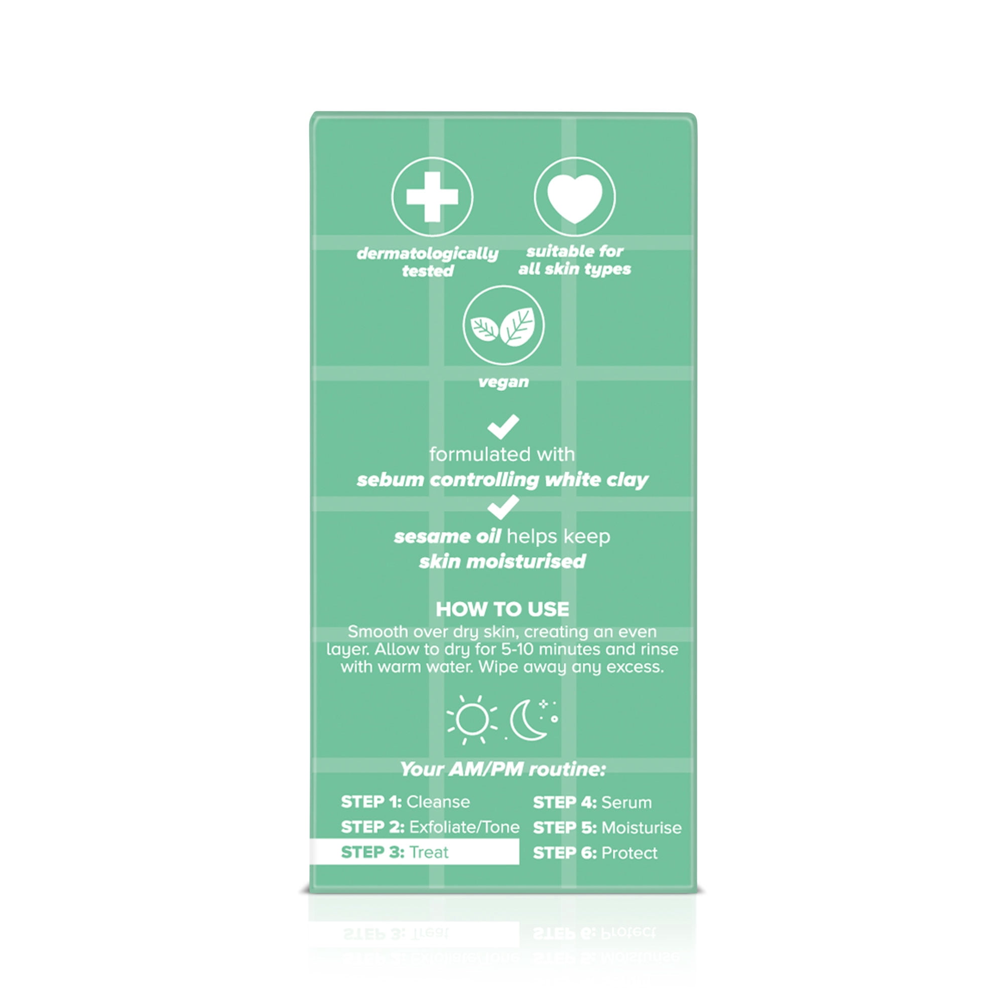 Skin Proud Unplug Pore Detox Clay AHA Stick Mask, For Blemish Prone Skin,1.23 oz