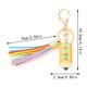 thumbnail image 4 of Nuevo Lápiz de colores Arco Iris Regalo del Día del Maestro Llavero de madera Borla Regalo Colgante, 4 of 5