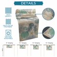 thumbnail image 6 of Nautical Coastaal Table Runner 90 Inches, Ocean Jellyfish Coral Seashells Conch Beige Bed Runner Dresser Scarves Tabletop for Indoor Outdoor Parties/Ceremony/Banquet, 13" x 90", 6 of 9
