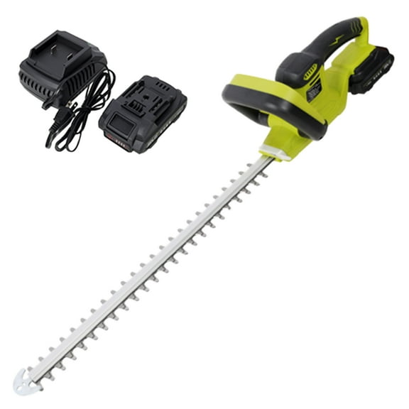Hedge Trimmer Cordless, Pole hedge trimmer with battery, Electric Bush Trimmer, Lightweight Hedge Trimmers, 21V High-Power Grass Trimmer, for Gardens and Yards, Craftsman