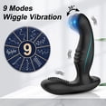 thumbnail image 4 of XBONP Prostate Massager Adult Sex Toys Wireless Remote Control Vibrating Butt Plug Sex Toys Plug with 10 Vibrator & Wiggling Modes, Butt Plug f, 4 of 6