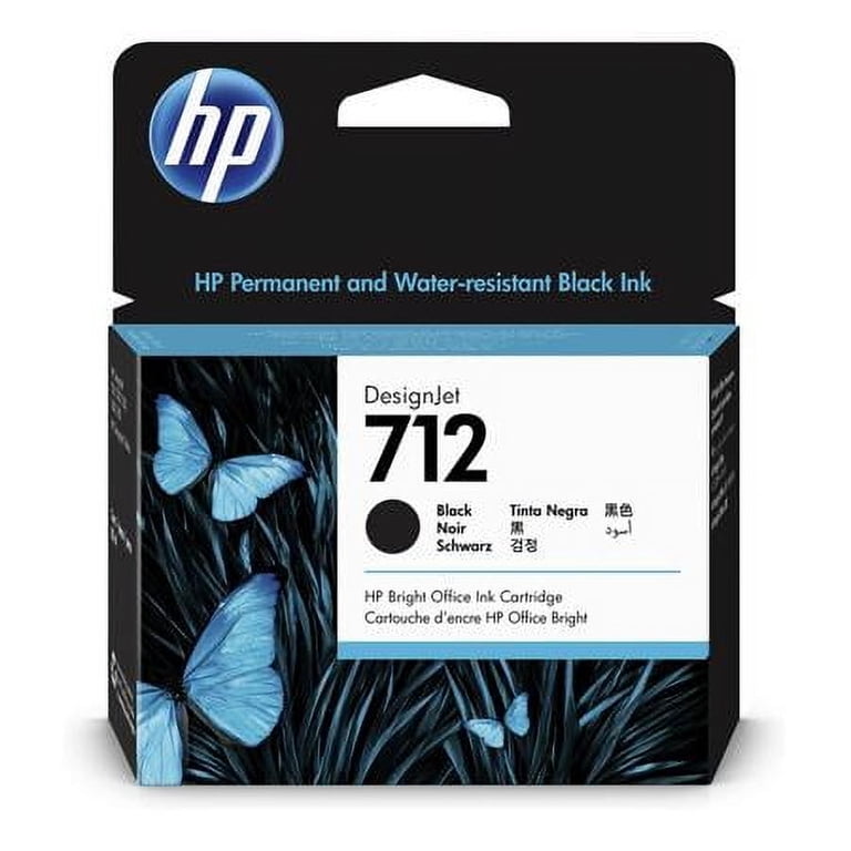 HP DesignJet 711 712 インクカートリッジ 8個セット HP 712 80-ml Black DesignJet Ink Cartridge, 3ED71A, Bright Office