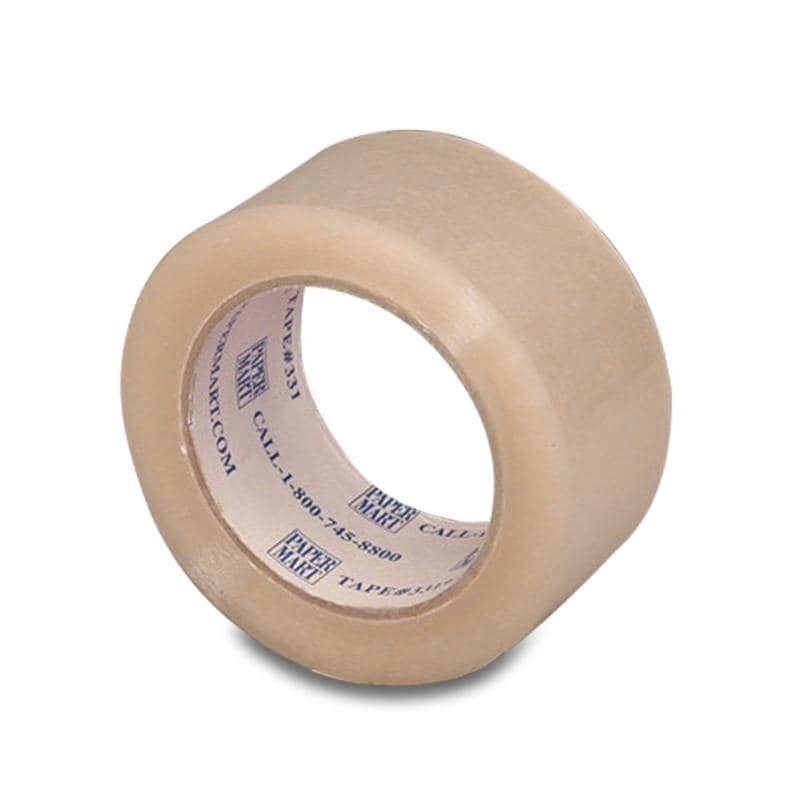 Sure-Max Premium Carton Packing Tape 2.0 Mil 330 Feet (110 Yards) - Clear - 2 Cases (72 Rolls Total)