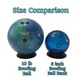 thumbnail image 5 of Banque de Boules de Bowling avec Support (Bleu), 5 of 5
