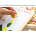 thumbnail image 2 of Juguete educativo HUOGUO, arte magnético, caballete con animales y rompecabezas, 2 of 4