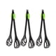 thumbnail image 2 of Aparatos de cocina, Accesorios de cocina, Pinzas y batidor 2 en 1, Batidor multifuncional (2023), Pinzas de mano para pan, Pinzas de plástico portátiles para pan, Kit multifuncional para pasta (3 piez, 2 of 2