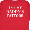 thumbnail image 4 of Inktastic I Love My Daddy's Tattoos Boys or Girls Long Sleeve Toddler T-Shirt, 4 of 5