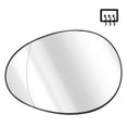 thumbnail image 3 of Side Wing Mirror Glass, Heated Rearview Mirror Glass Clear View Wear Proof Anti Dazzling Impact Resistant  For Car Left,Right, 3 of 8