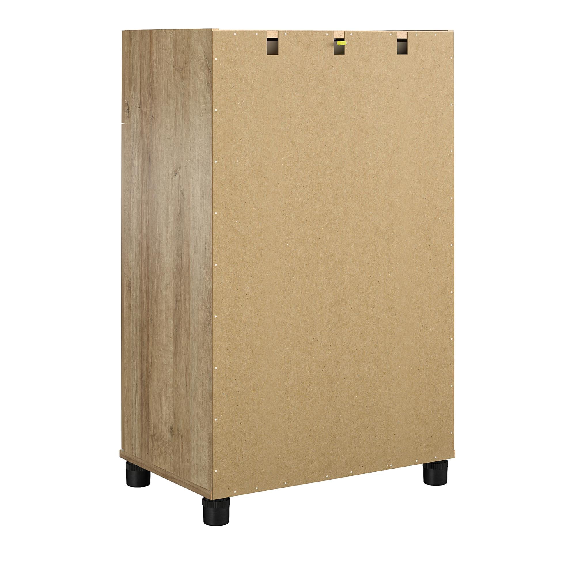 Systembuild Evolution Lory Framed 2 Door/1 Drawer Base Cabinet, Natural