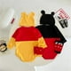 thumbnail image 4 of Disney-Conjunto de ropa de 2 piezas para recién nacido, Pelele con sombrero, estampado de Winnie the Pooh, Mickey Mouse, Primavera, 4 of 5