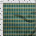 thumbnail image 2 of oneOone Viscose Jersey Fabric Madras Check Print Fabric BTY 60 Inch Wide, 2 of 5