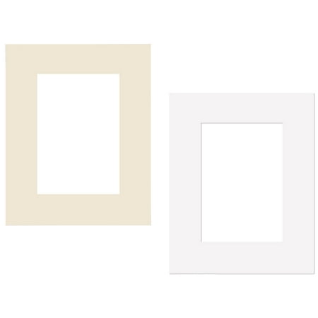 Single Designer 16x20 Mat W 11x14 Opening White Walmart Com