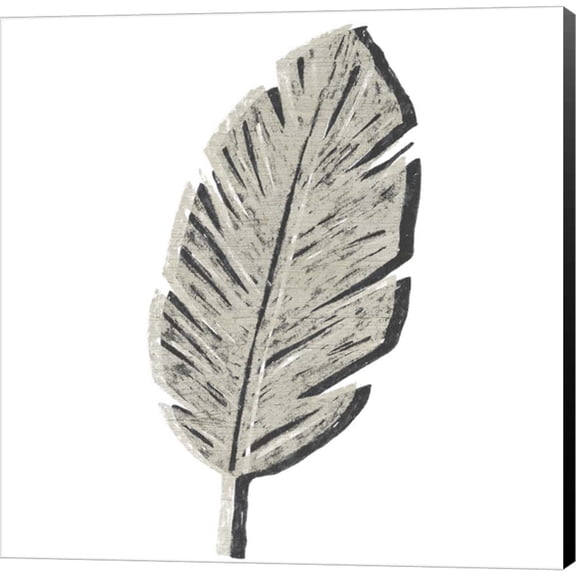 Cut Paper Palms V by June Erica Vess, Canvas Wall Art, 12W x 12H