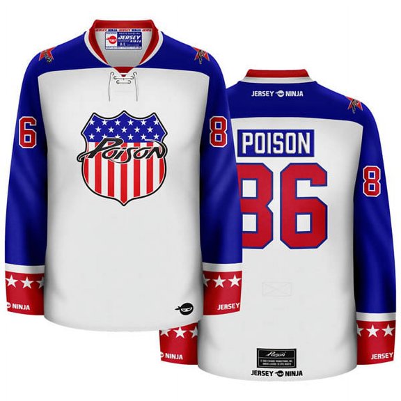 Poison - Stars and Stripes Hockey Jersey
