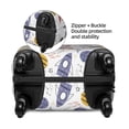 thumbnail image 4 of Xecao Rocket Planets print Elastic Luggage Cover, with double-sided print , is perfect for travel, business, and daily use, 4 of 9