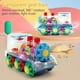 thumbnail image 4 of Coche de juguete transparente con engranajes móviles y luces LED | Tren de juguete a pilas para niños pequeños | Coche mecánico educativo con música y espectáculo de luces, 4 of 5