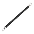 thumbnail image 1 of Asa de bolso de PU, correa de hombro hecha a mano para bolso de mano, bolso corto, regalo Negro, 1 of 9
