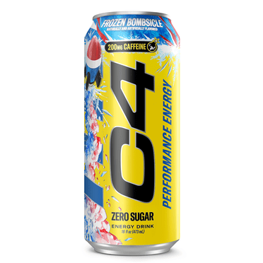 C4 Performance Energy Drink, Frozen Bombsicle, 16 oz Single Can