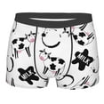 thumbnail image 4 of Goofa Cute Cow and Milk Stains Printed Men's Boxer Briefs Underwear, Moisture-Wicking Underwear, Trunk,Soft and Breathable Cotton Underwear-Medium, 4 of 9