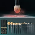 thumbnail image 3 of Juego de brochas de maquillaje EIGSHOW profesionales con soporte, 18 piezas, 3 of 9