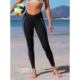 thumbnail image 5 of Sociala Women's Full Length Swim Pants with Pockets High Waisted Swim Bottoms UPF 50+, 5 of 6