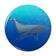 thumbnail image 1 of Humpback Whale Pinback Button Pin, 1 of 4