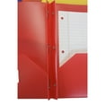 thumbnail image 5 of School Smart 2-Pocket Poly Folders with Fasteners, Red, pack of 25, 5 of 9