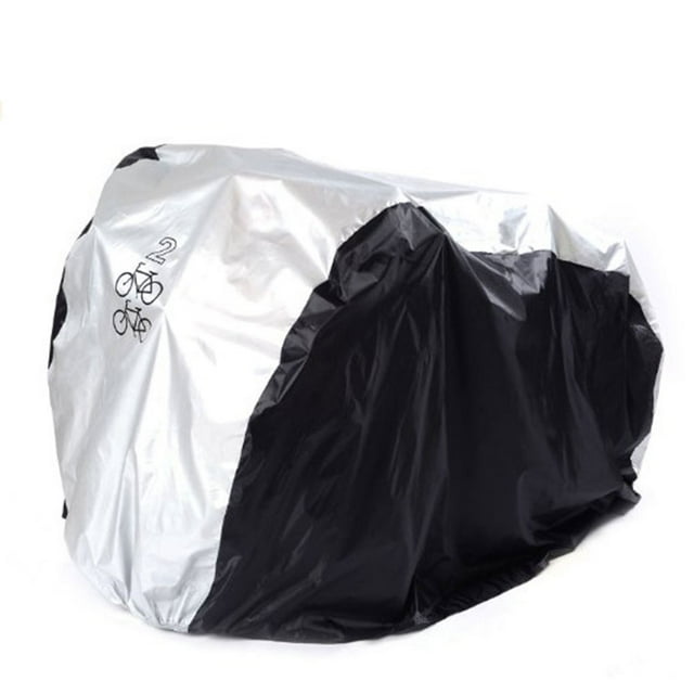 Matsuzay Cubiertas para muebles de jardín plata + negro L