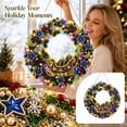 thumbnail image 2 of Christmas Hanging Diamond Painting Wreath Kit, Eye-Catching Creative Activity for Adults and Kids, Perfect for Making Beautiful Christmas Ornaments (F), 2 of 4