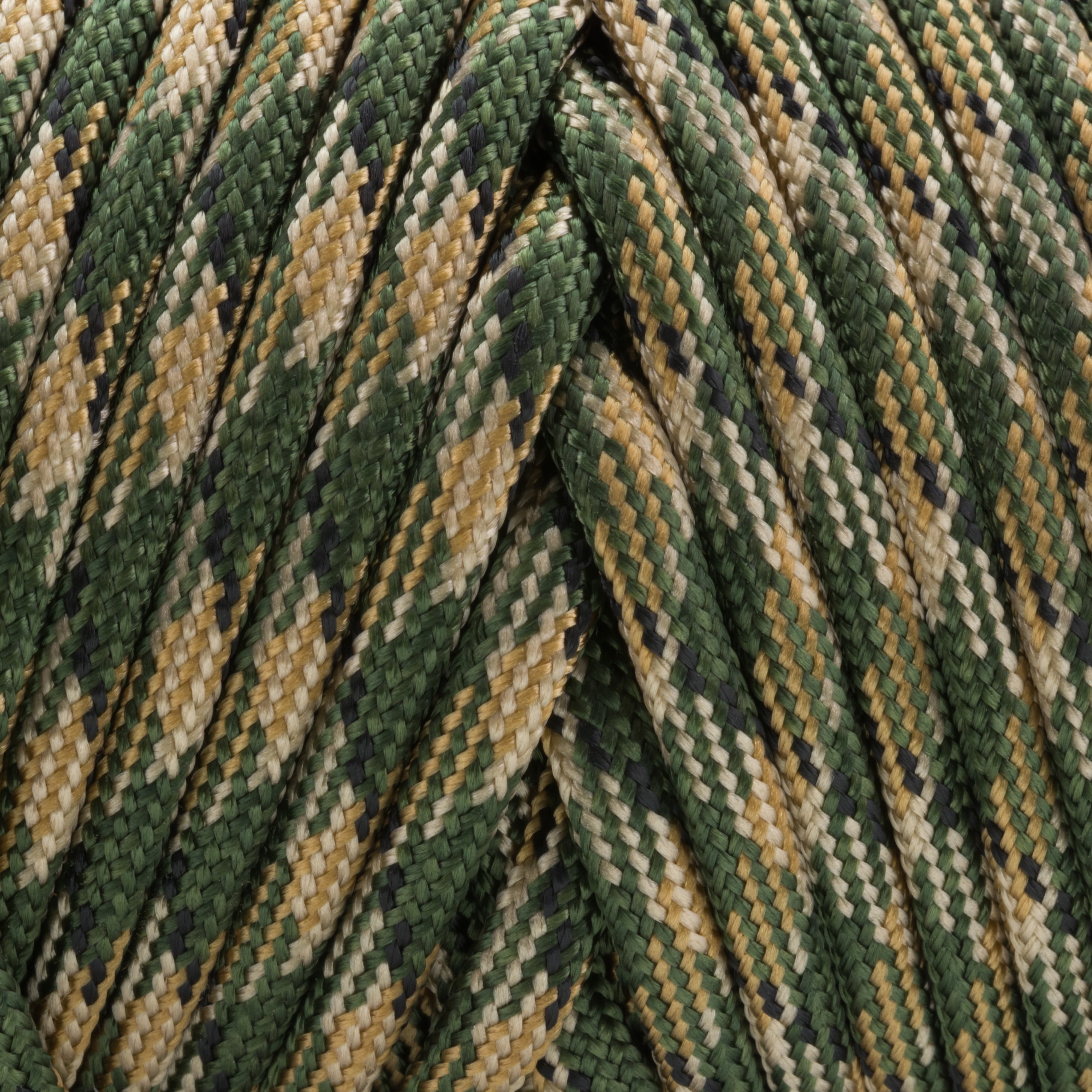 TOUGH-GRID 750lb Forest Camo Paracord / Parachute Cord - 100% Nylon Mil-Spec Type IV Paracord Used by The US Military, Great for Bracelets and Lanyards, 200Ft. - Forest Camo