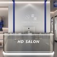 thumbnail image 3 of Coffee Executive Reception Desk Cashier Checkout Beauty Office Luxury Reception Desk Supermarket Meuble Caisse Furniture HDH My Lux Decor Round, 3 of 7