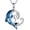 Dolphins, variant on Mermaid Necklace S925 Sterling Silver Moon Mermaid Pendant Necklace Moonstone Jewelry Gifts for Women Female