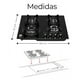 thumbnail image 2 of Estufa De Mesa/parrilla A Gas 4 Quemadores, Cristal Templado Color Negro, 2 of 4