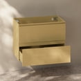 thumbnail image 6 of Liberte 30" Wall-Mounted Bathroom Vanity Cabinet without Top in Natural Oak, 6 of 7
