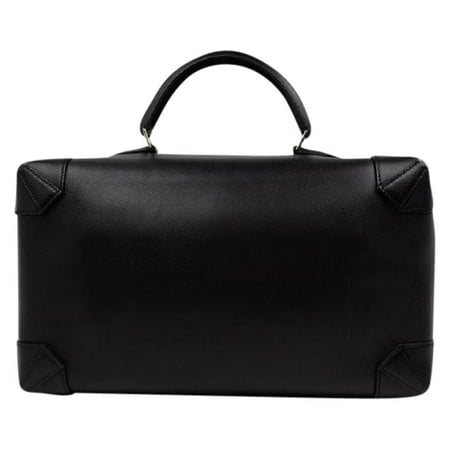 Maxibox Evergrain 37 218575 Black Leather Hobo Bag