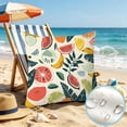 thumbnail image 2 of Btomtd Floral Fruit Throw Pillow Covers 18 x 18 Inch, Outdoor Waterproof Summer Pillow Case, Couch Pillow Covers for Courtyard Balcony Seat, A, 2 of 4