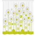 thumbnail image 3 of Ambesonne Floral Shower Curtain, Daisises Flowers Garden, 69"Wx75"L, Yellow and White, 3 of 3