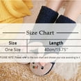 thumbnail image 3 of Ankle Socks for Women Carrot Lamb Fleece Anti-Slip Mid Calf Sleep Cozy socks, 3 of 4