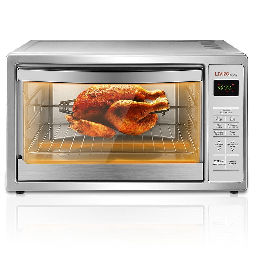 LIVINGBasics Countertop Oven,Extra Large Digital Convection Oven with