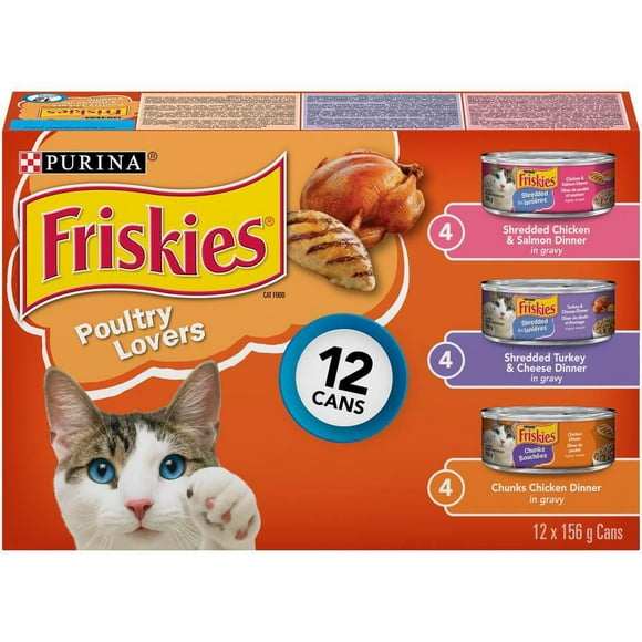 Friskies Emballage Assorti de Friands de Volaille Nourriture pour Chats