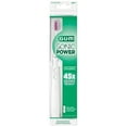 thumbnail image 4 of GUM Sonic Battery Powered Toothbrush, Tapered Bristles Clean Below the Gumline, White,  1 Count., 4 of 12