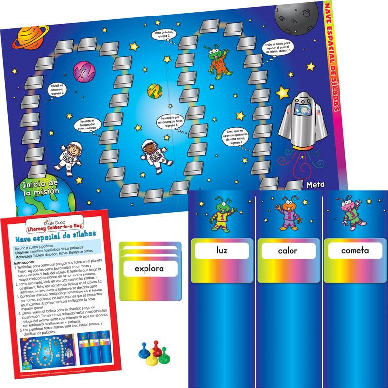 Spanish Syllable Spaceship (Nave Espacial De Silabas) Spanish Syllable Spaceship (Nave Espacial De Silabas)