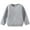 Grey, variant on Ulanda Toddler Baby Boy Girl Clothes Solid Color Crewneck Sweatshirt Long Sleeve Pullover T Shirt Tops Fall Winter Outfit (Black, 2-3 Years)