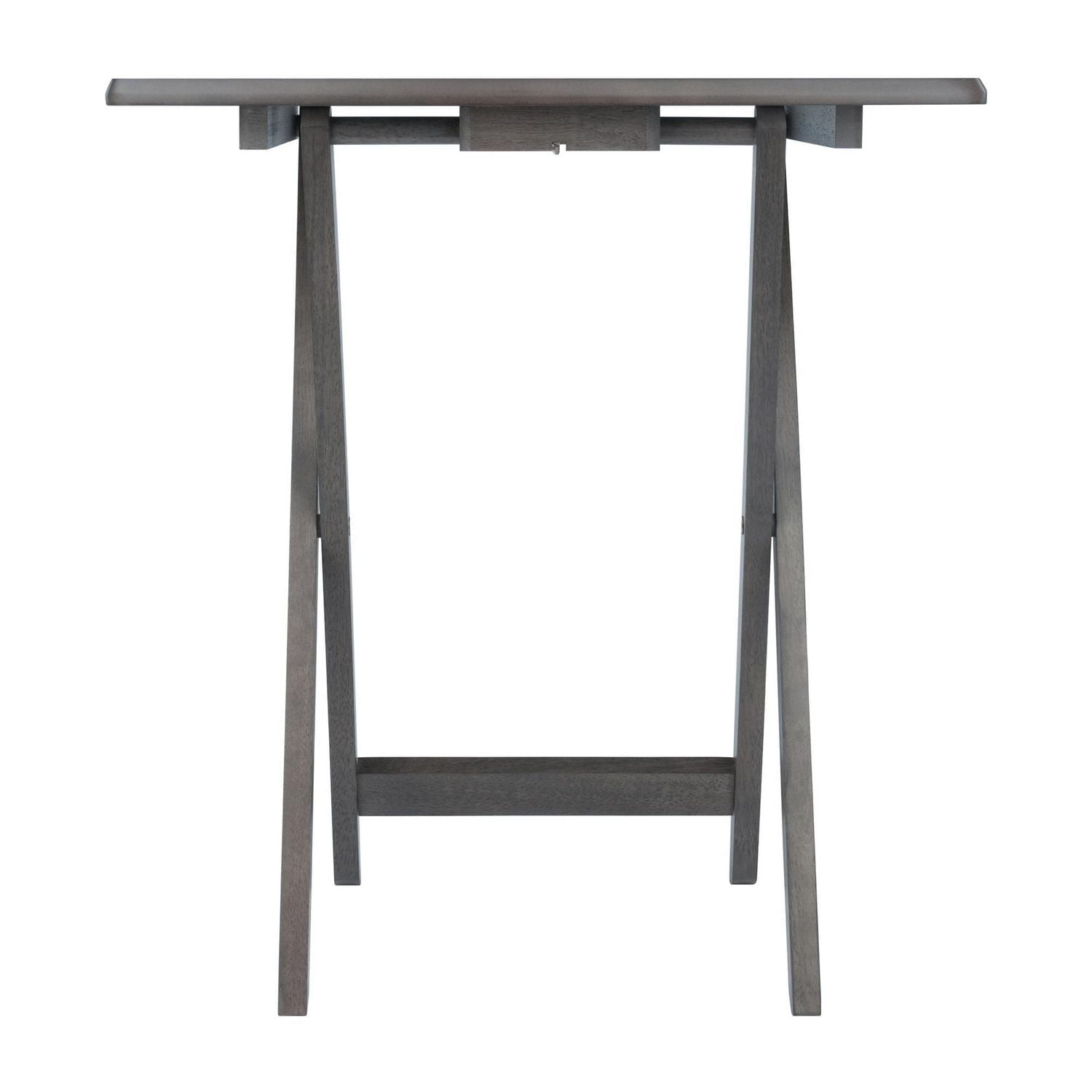 Winsome Dorian 5-Pc Snack Table Set, Oyster Gray